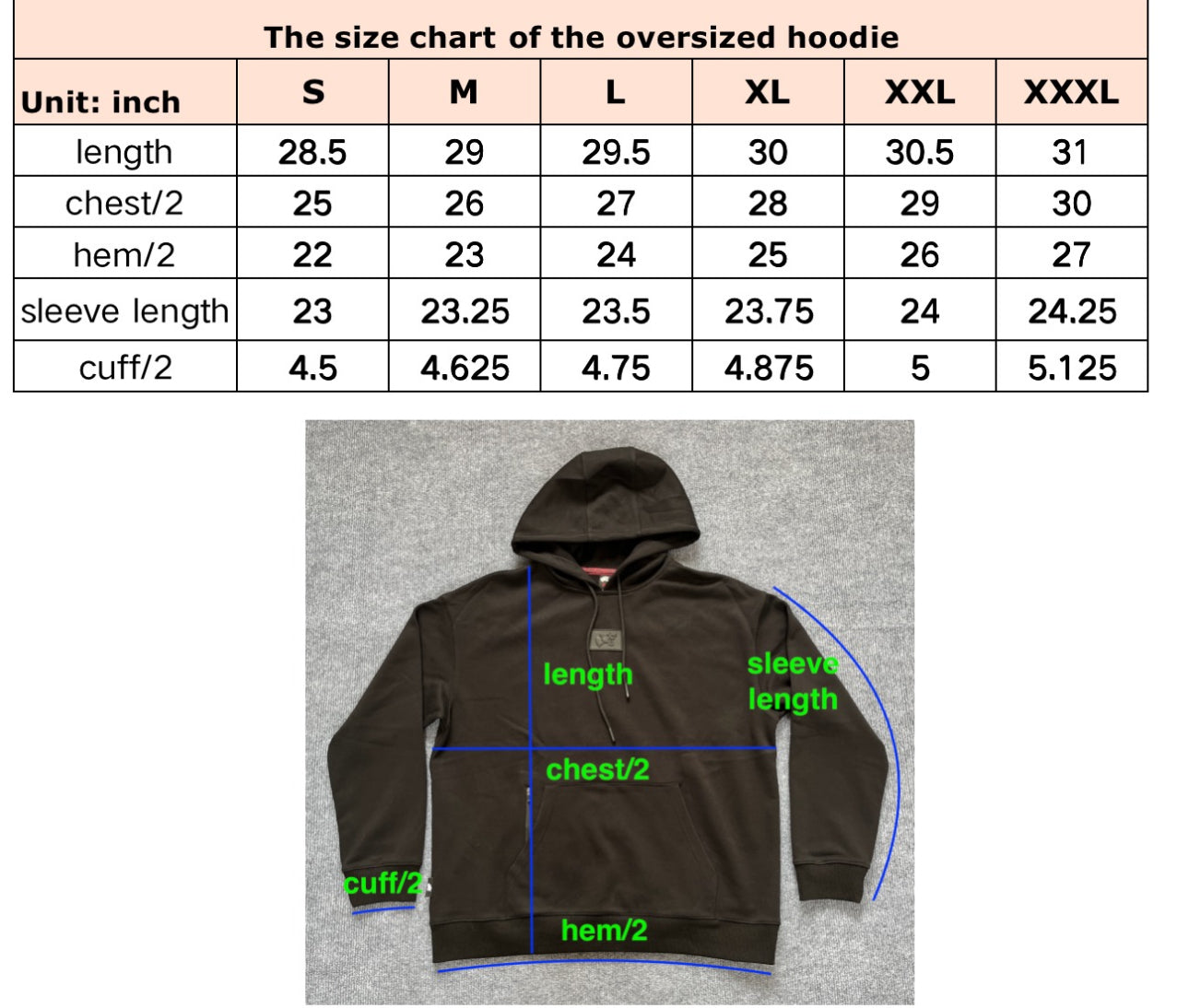 Oversize Hoodie (Panther Logo)