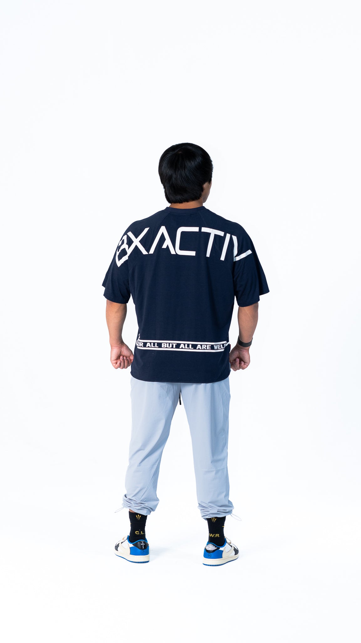 (PRE-ORDER) Big Logo Raglan Oversize T-shirt (Midnight) BA-627