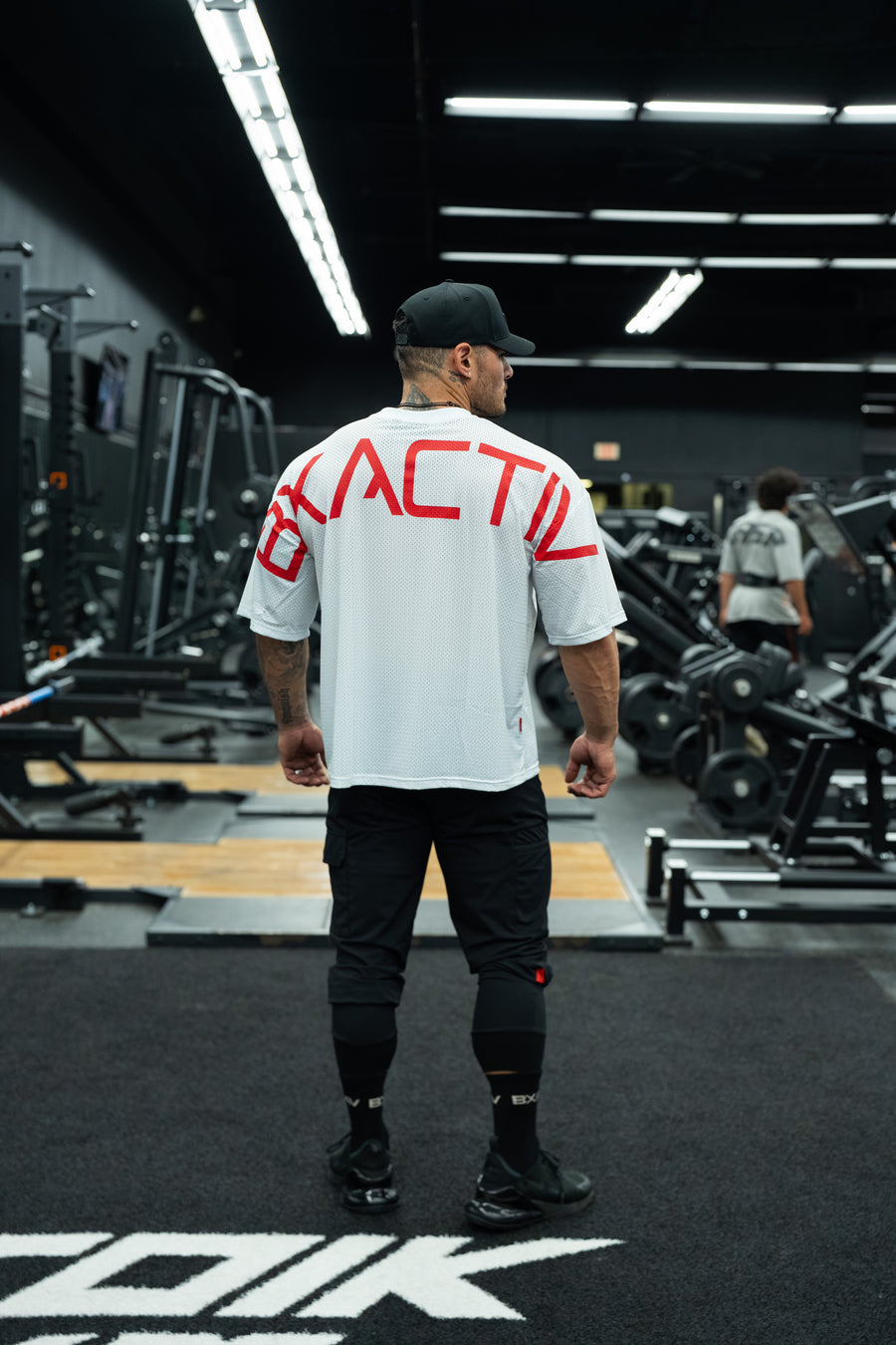 Big Logo Boxy Mesh Tee (2 Colors)