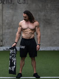 Raw Cut Heavy Sweat Shorts (Andre Collab)