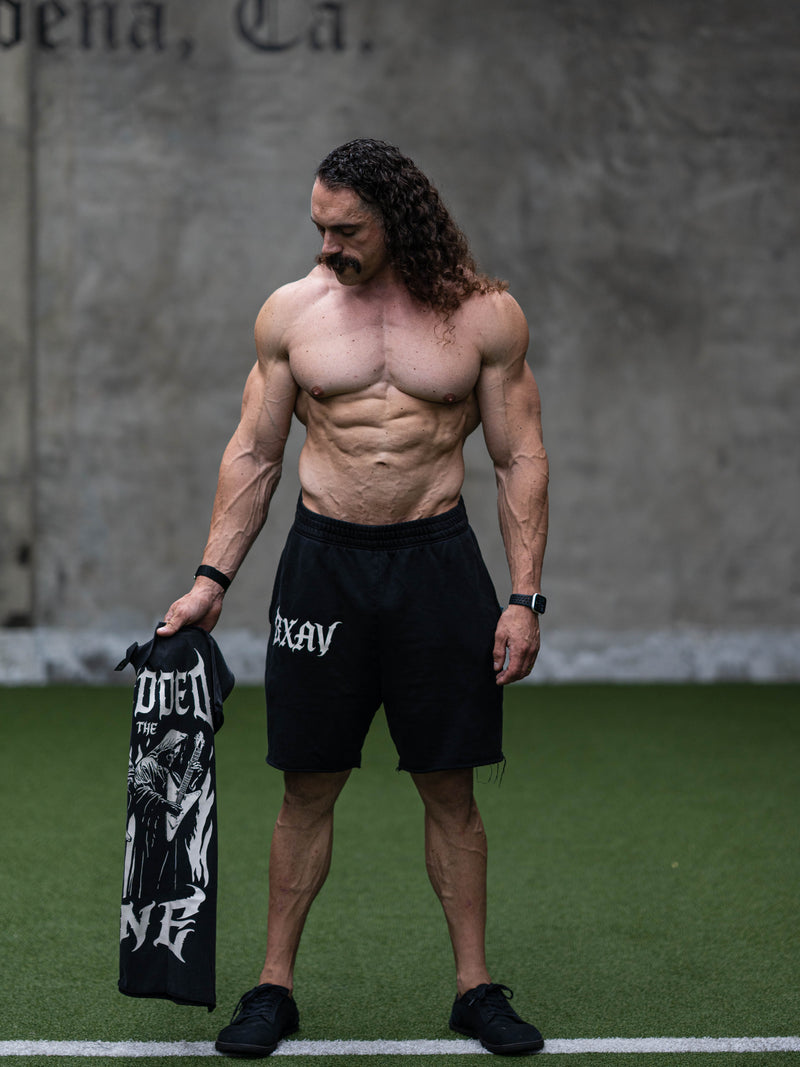 Raw Cut Heavy Sweat Shorts (Andre Collab)