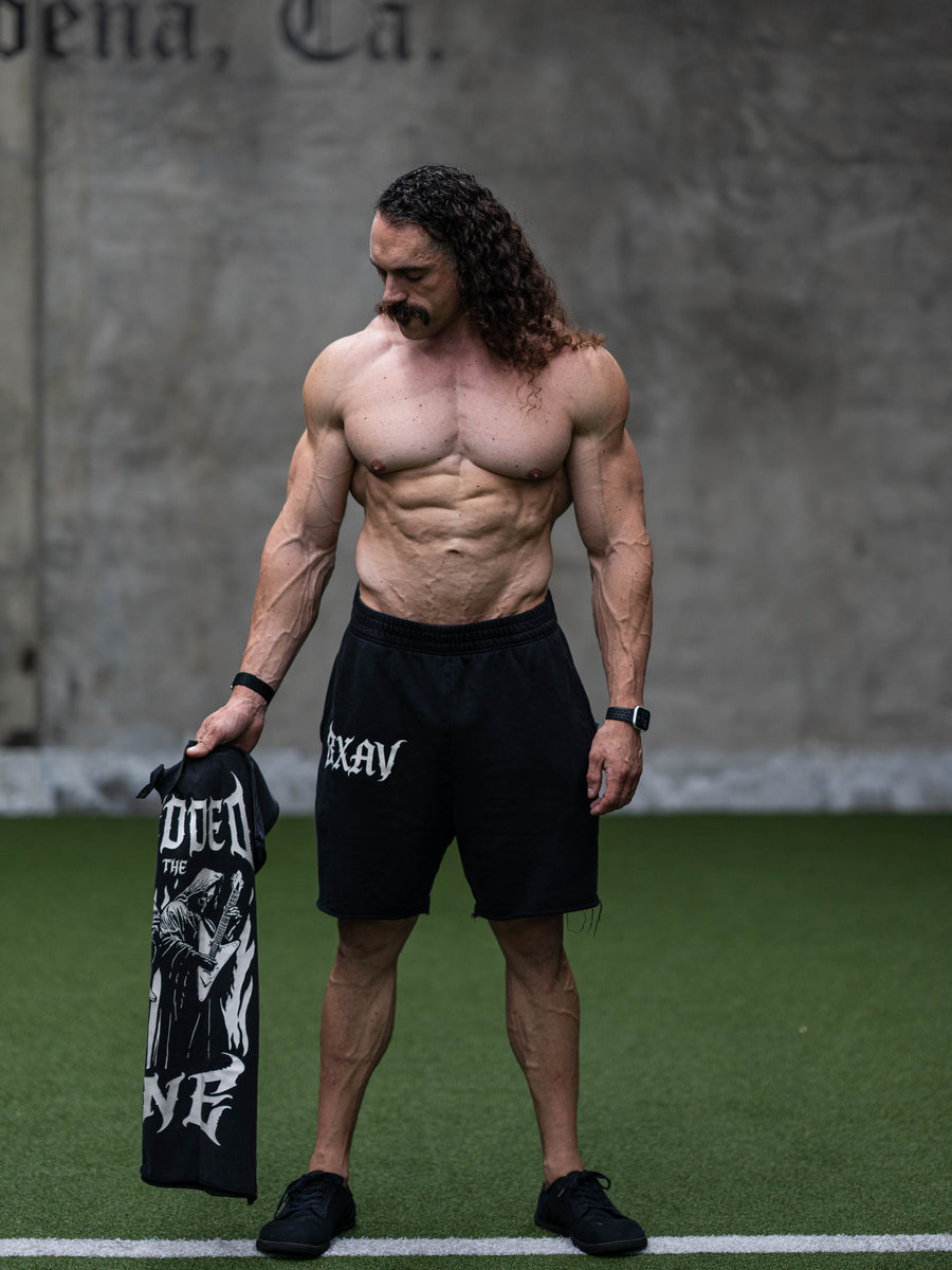 Raw Cut Heavy Sweat Shorts (Andre Collab)
