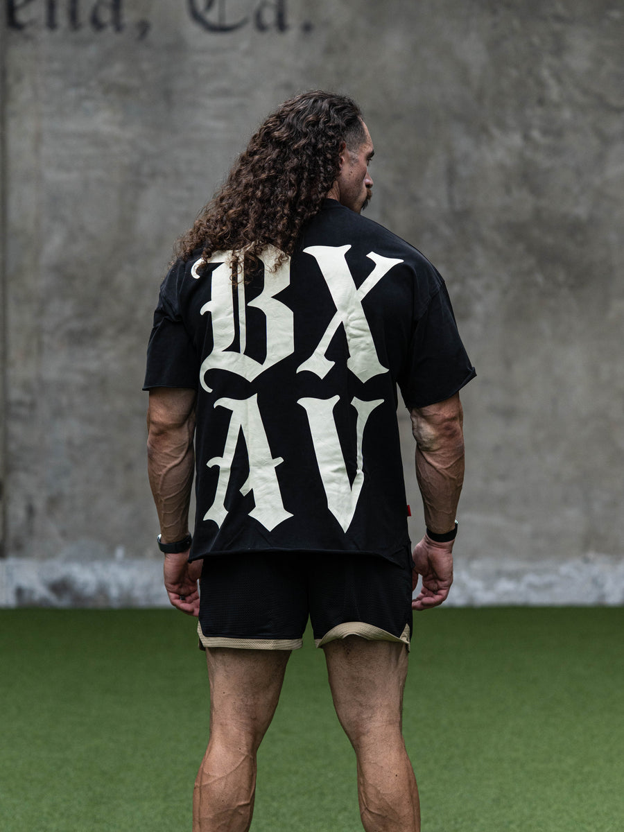 RAW-CUT Old English Oversize Tee