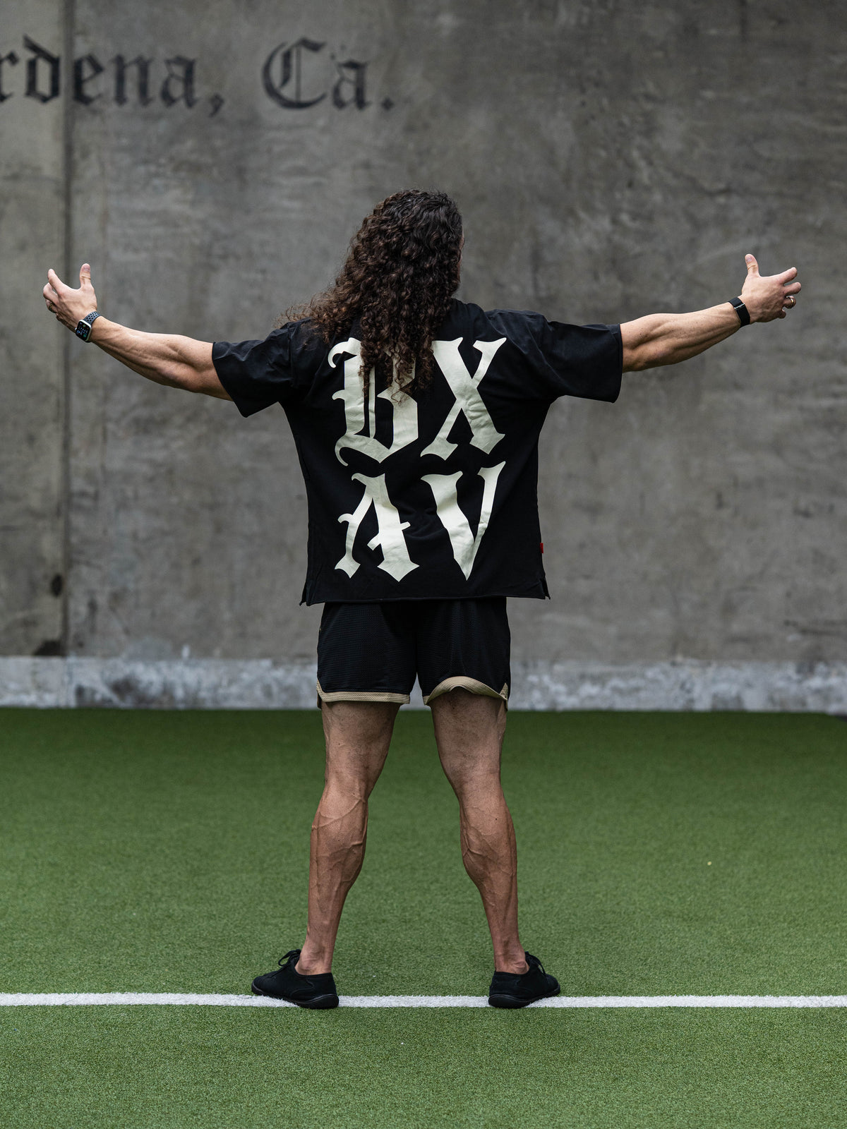 RAW-CUT Old English Oversize Tee