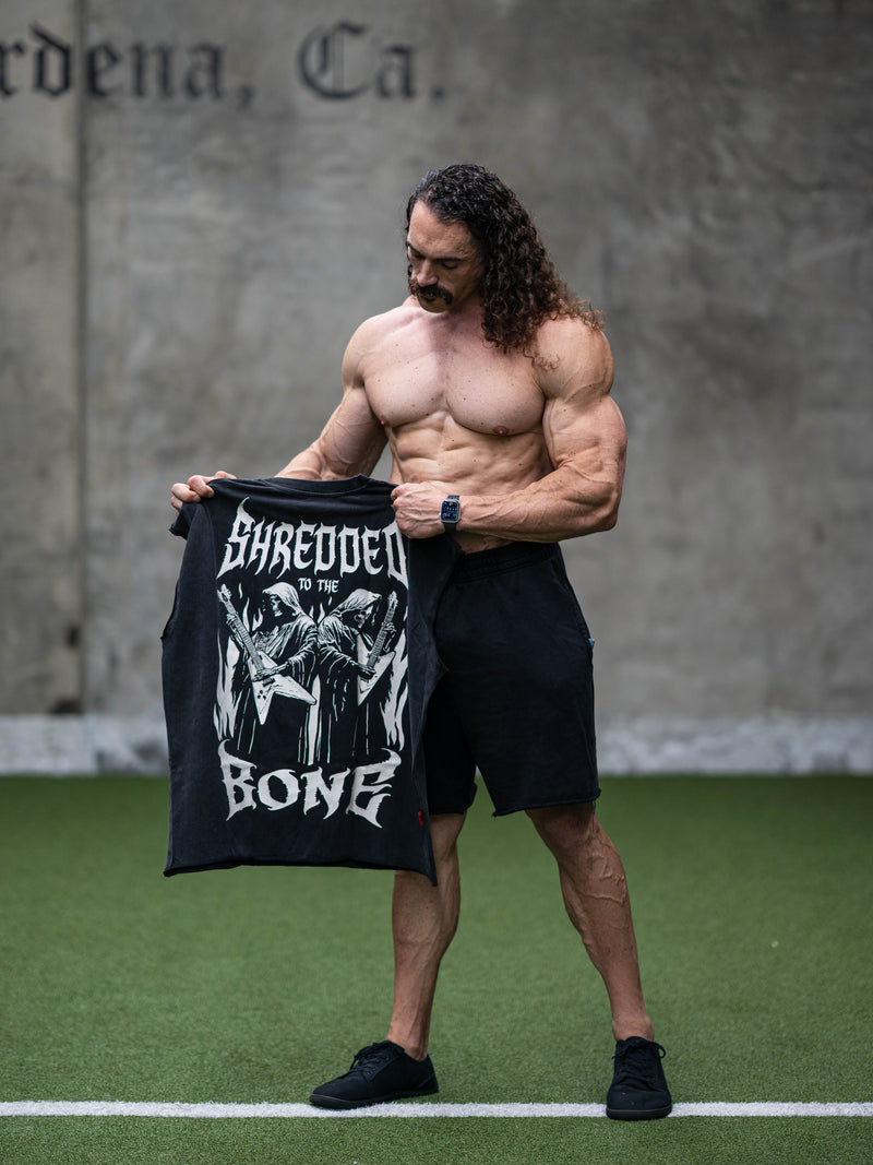 Shredded To The Bone Oversize Cut-Off (Andre Collab)