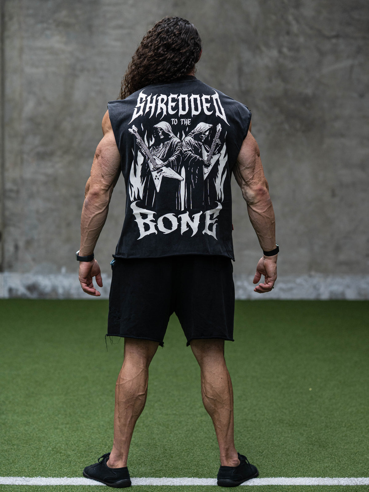 Shredded To The Bone Oversize Cut-Off (Andre Collab)