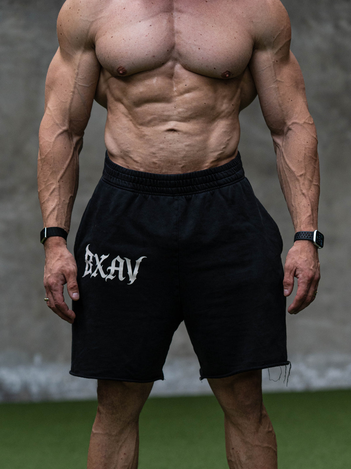 Raw Cut Heavy Sweat Shorts (Andre Collab)
