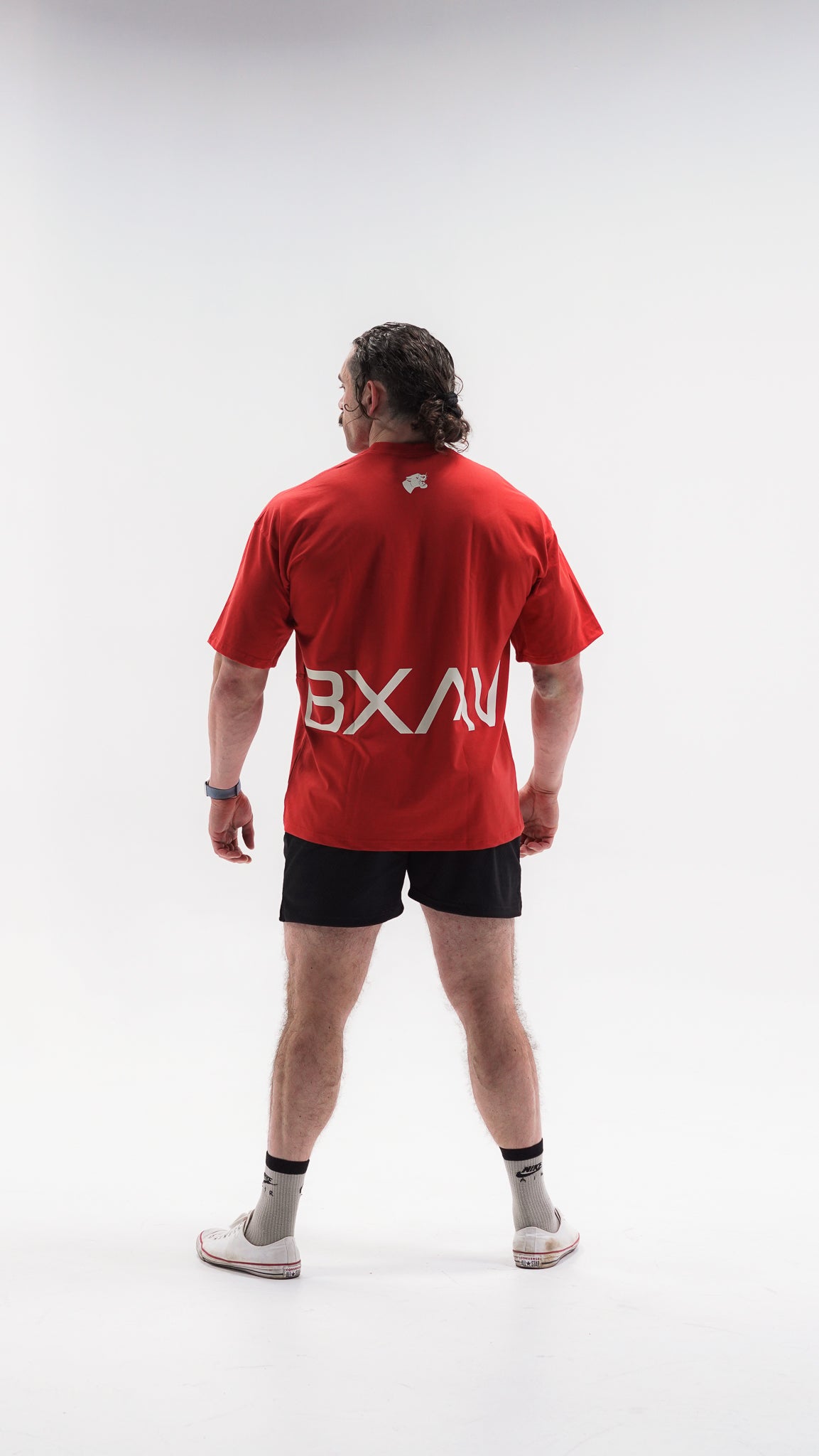 BXAV Logo Oversize Tee (Red)