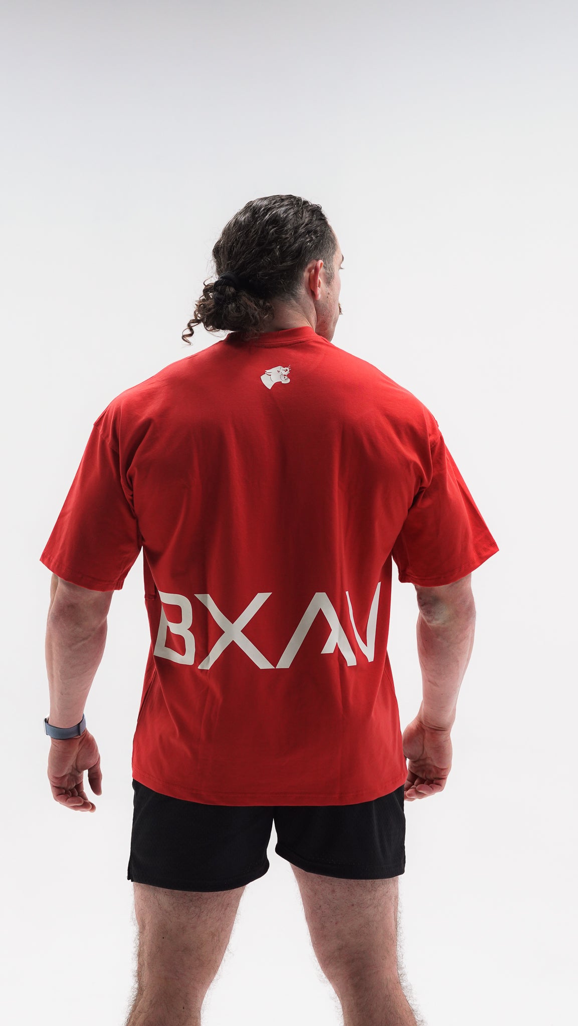 BXAV Logo Oversize Tee (Red)
