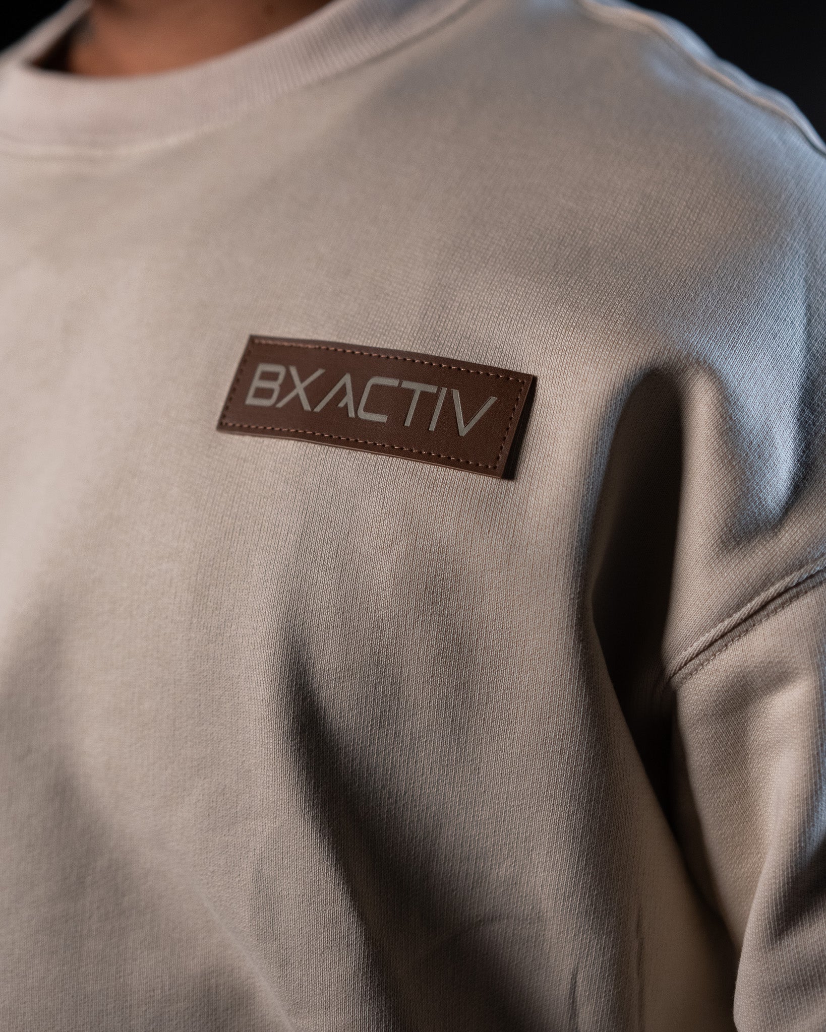 Heavyweight Oversize Crewneck BXAV Logo