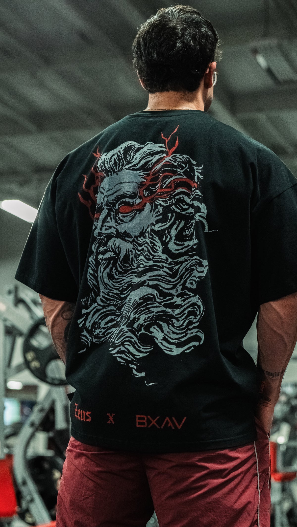 Zeus Morales Rice ZEUS Oversize Tee - (Zeus Morales Collab) – Bxactiv