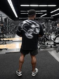Ghost Print Oversize Tee