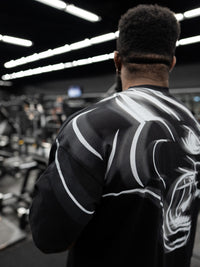 Ghost Print Oversize Tee