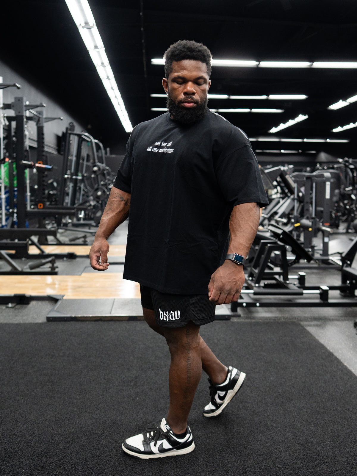 Ghost Print Oversize Tee