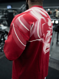Ghost Print Oversize Tee