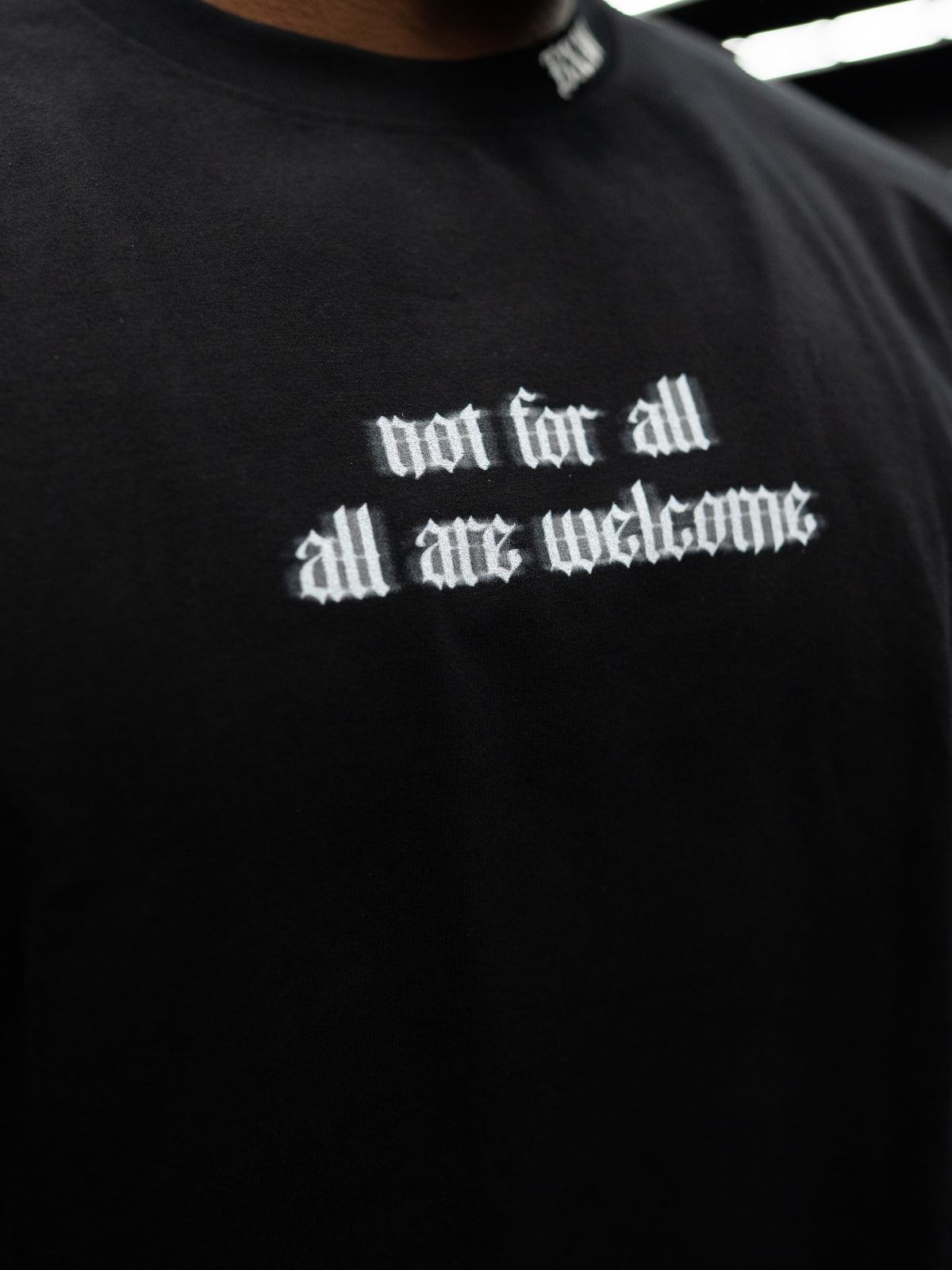 Ghost Print Oversize Tee