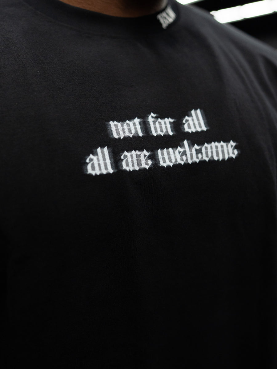 Ghost Print Oversize Tee