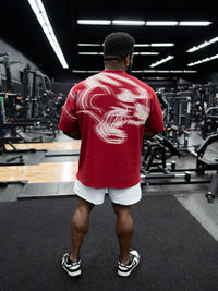 Ghost Print Oversize Tee