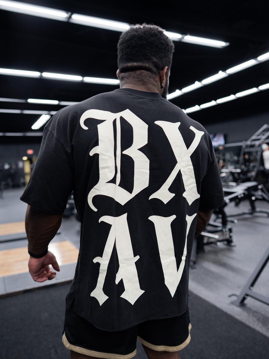 RAW-CUT Old English Oversize Tee