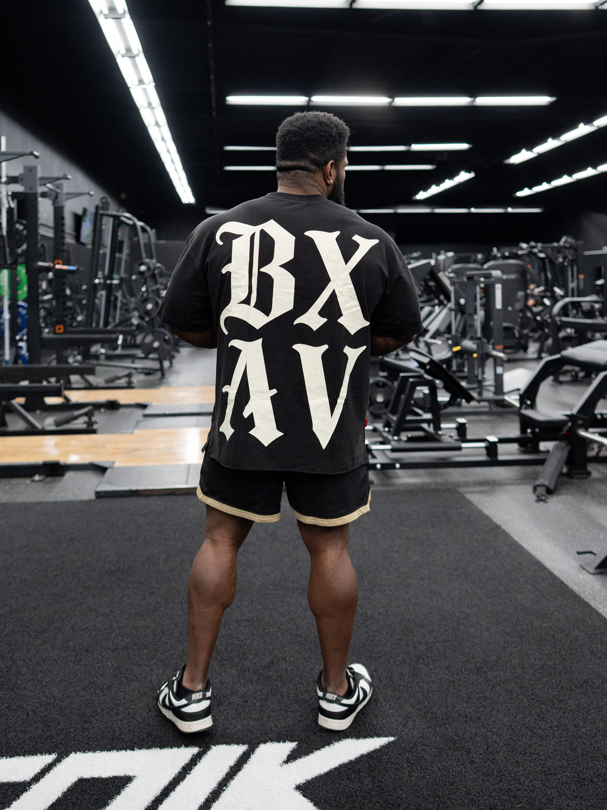RAW-CUT Old English Oversize Tee