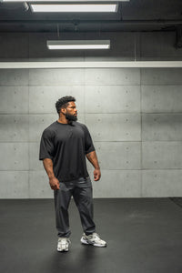 Big Logo Boxy Mesh Tee (2 Colors)