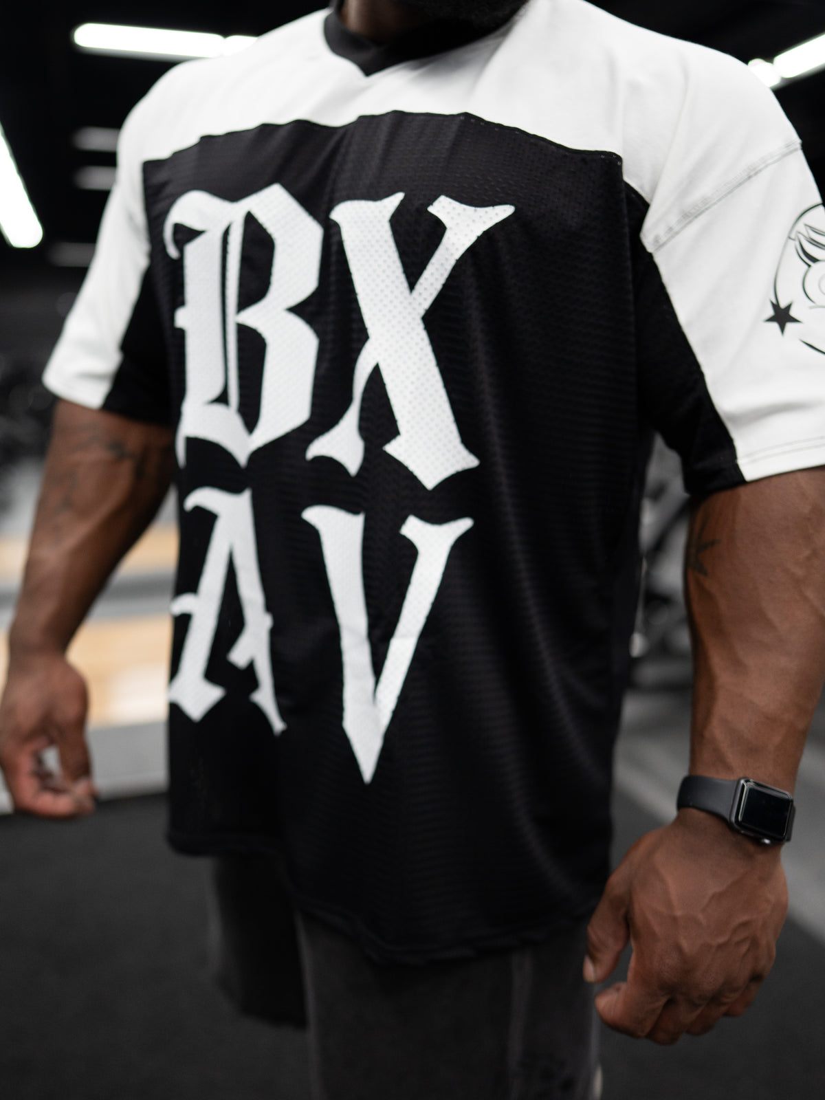 Hybrid Oversize Jersey (Old English)