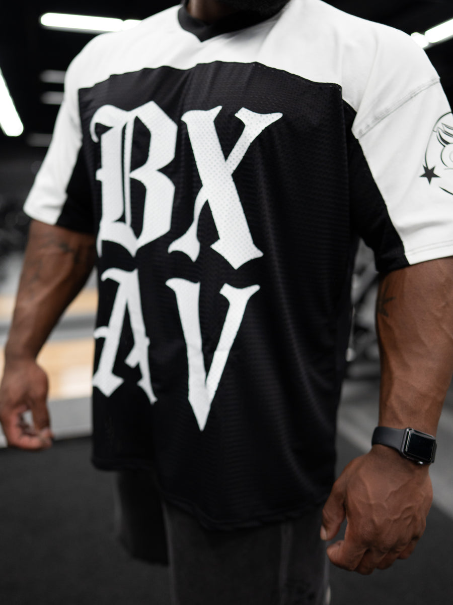 Hybrid Oversize Jersey (Old English)