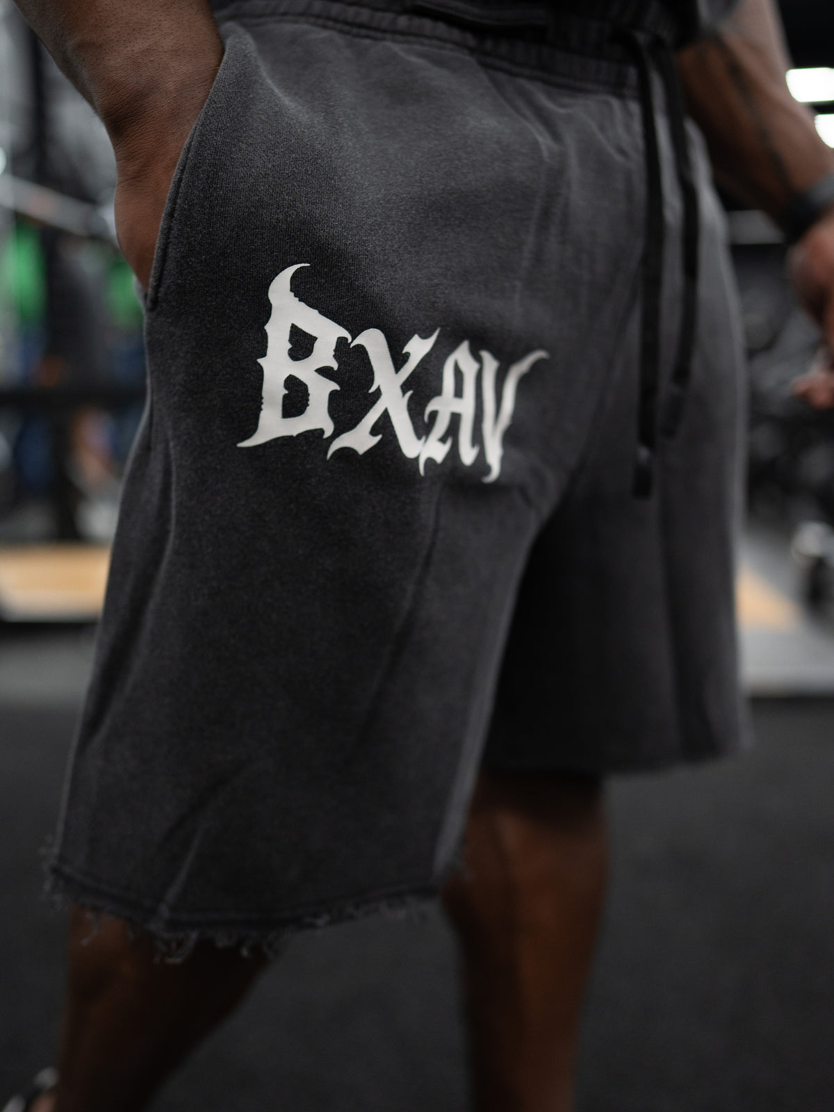 Raw Cut Heavy Sweat Shorts (Andre Collab)