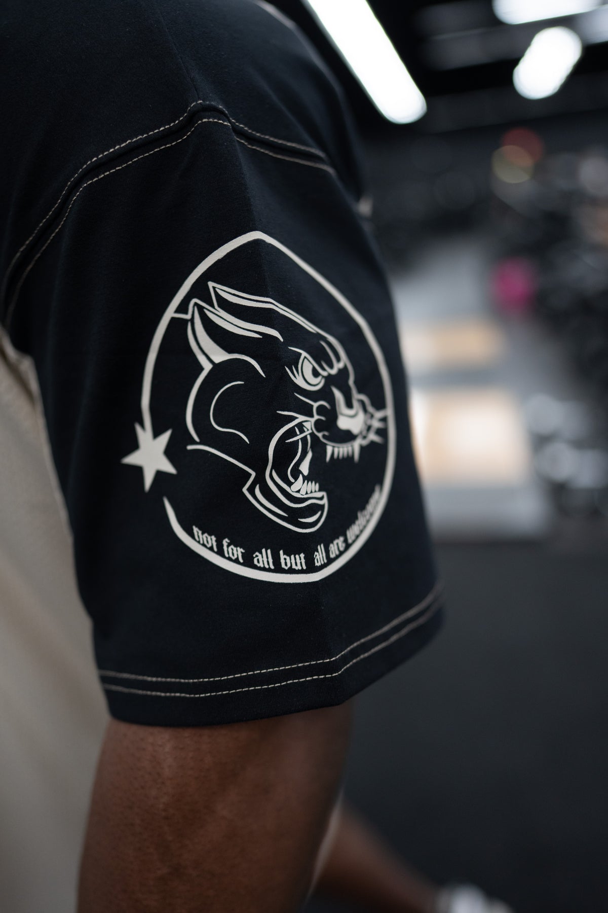 Hybrid Oversize Jersey (Old English)