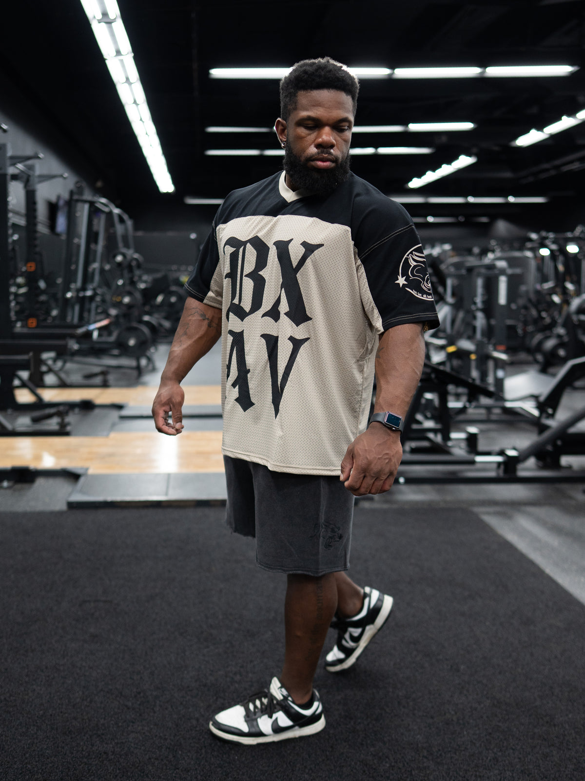 Hybrid Oversize Jersey (Old English)