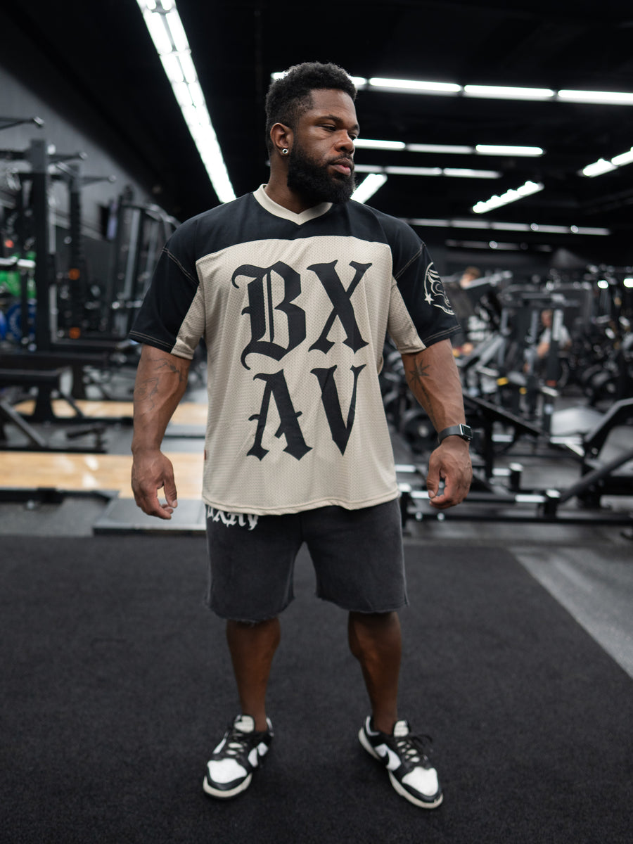 Hybrid Oversize Jersey (Old English)